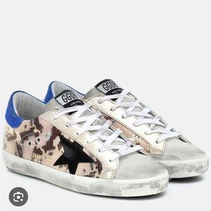 Golden Goose Snake Superstar Sneakers 39